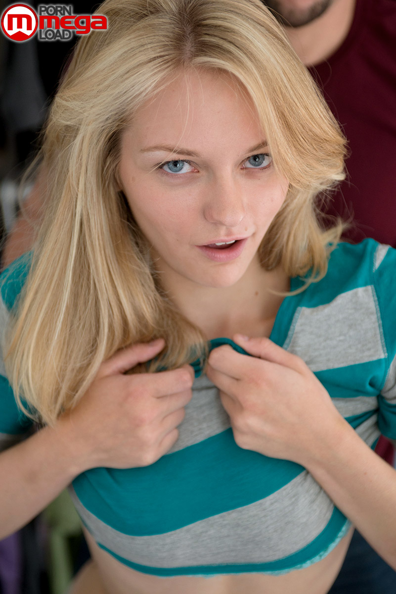 Blue-eyed beauty Alli Rae gets her tight holes stuffed by J-Mac's fat dick until she gets her face frosted with cum! - Photo 3 featuring Alli Rae, J Mac